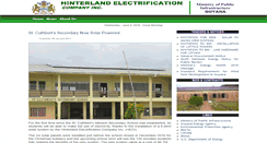 Desktop Screenshot of electricity.gov.gy