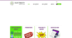 Desktop Screenshot of electricity.co.za